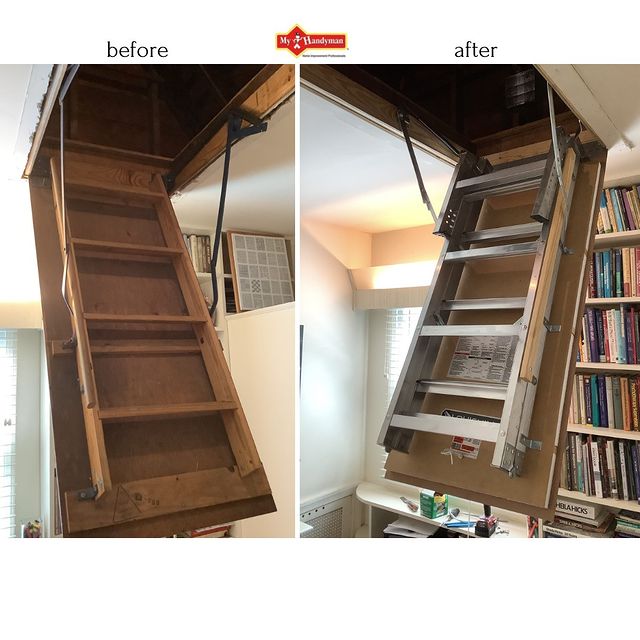 attic stairs replacement