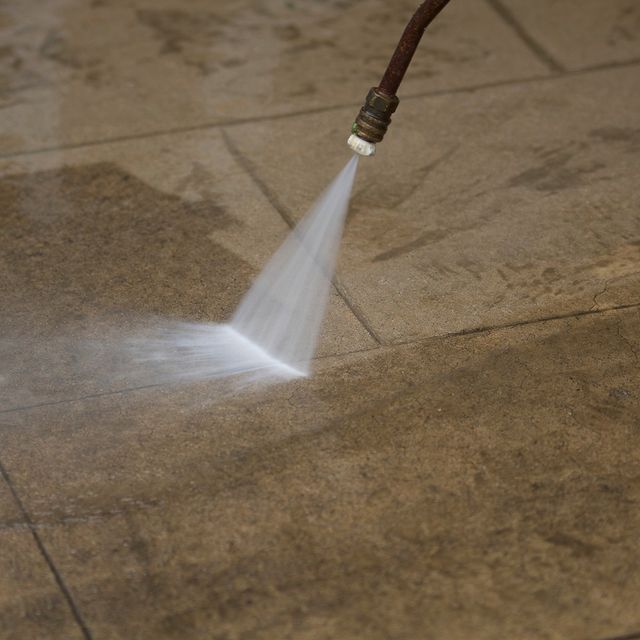 pressurewashing services can help remove built-up dirt and debris from decks and patios