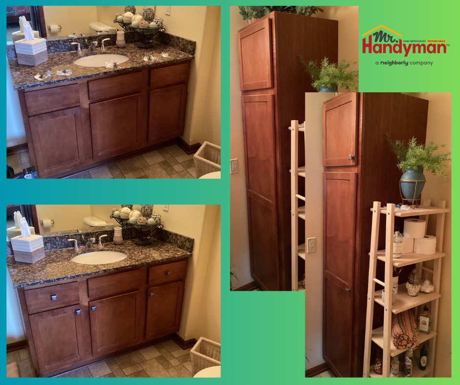 cabinet handle installation