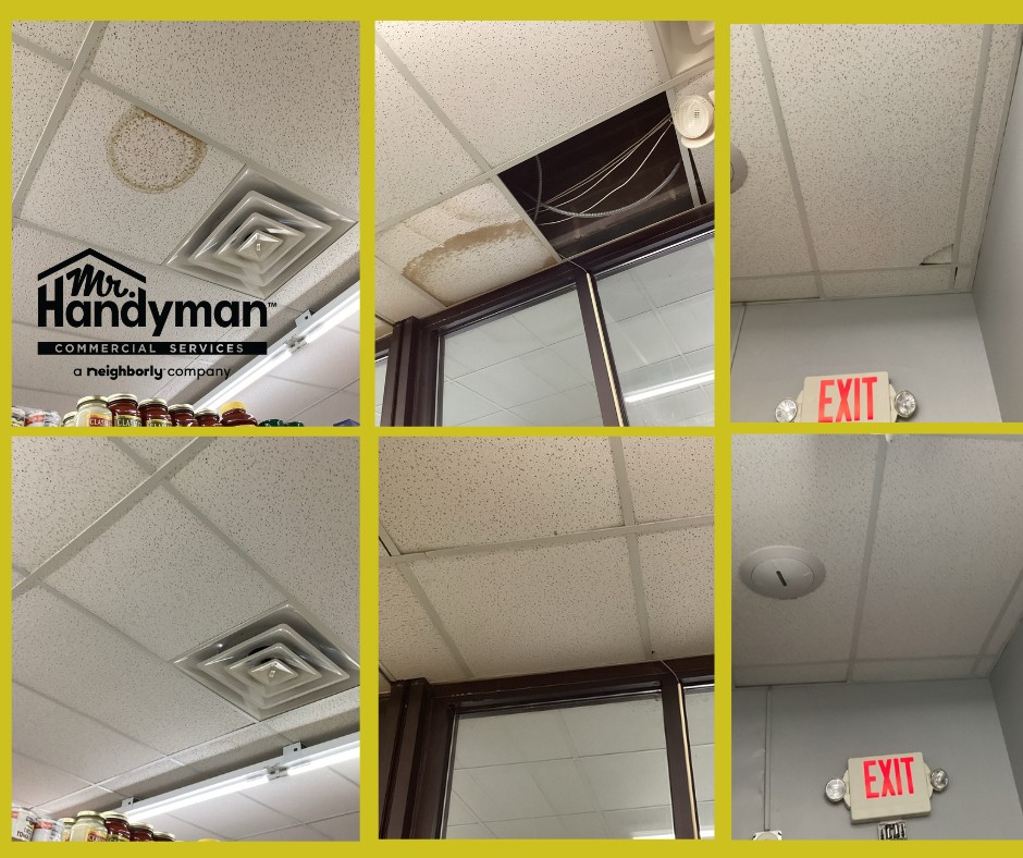 commercial ceiling tile replacement