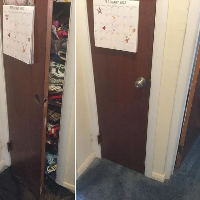 cupboard door repair