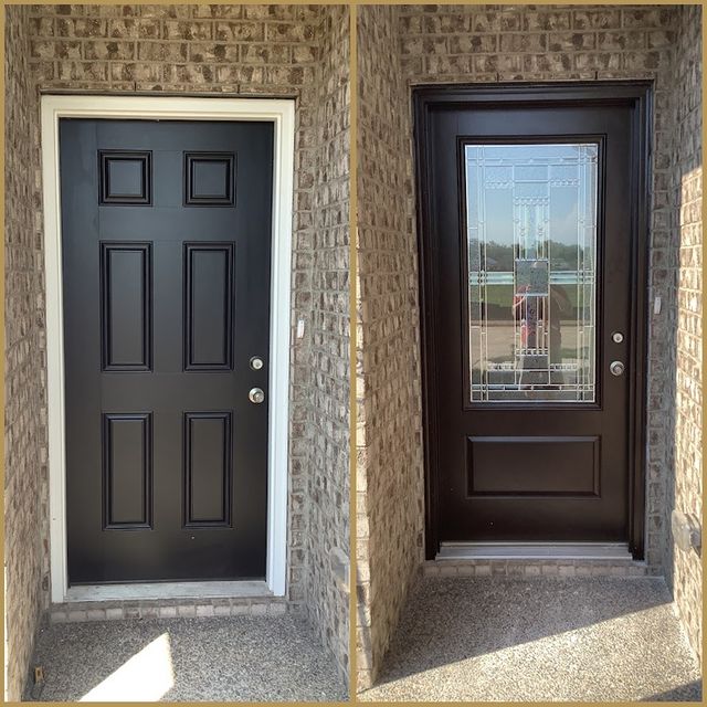 doors before and after
