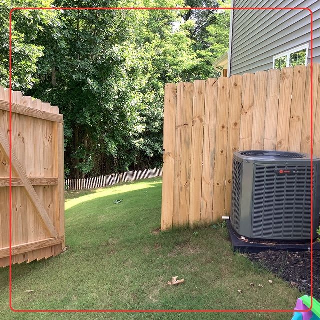 fence upgrade to beautiful wooden fence