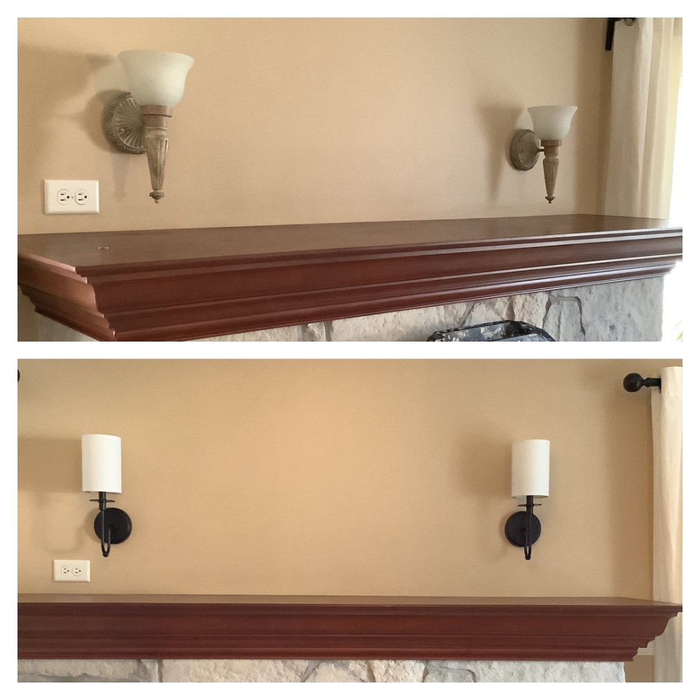 Indoor light fixture replacement