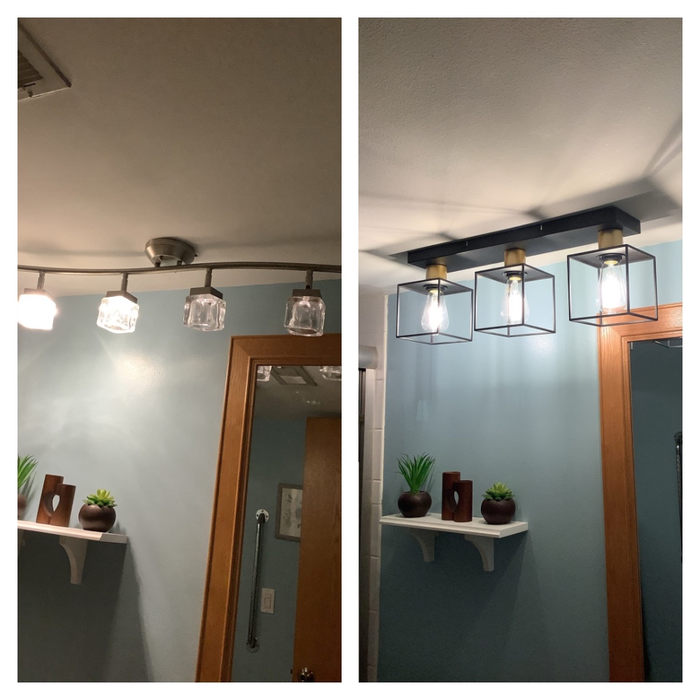 Indoor light fixture replacement