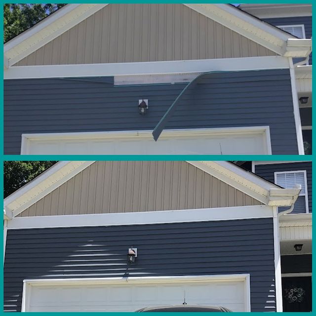 outdoor repairs before and after