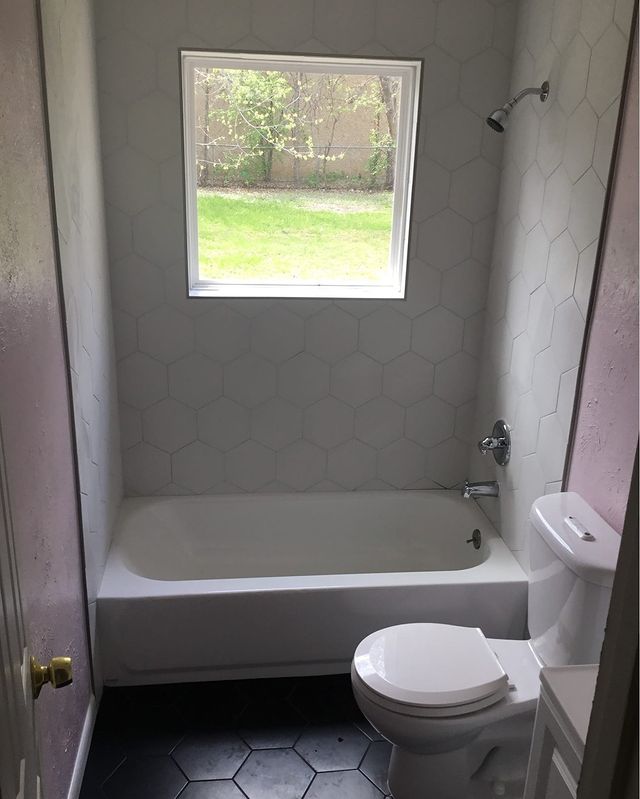 remodeled bathroom