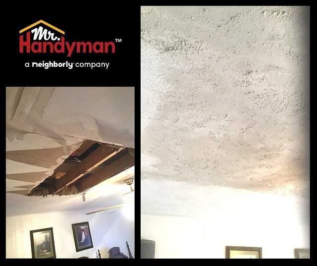 repair a ceiling