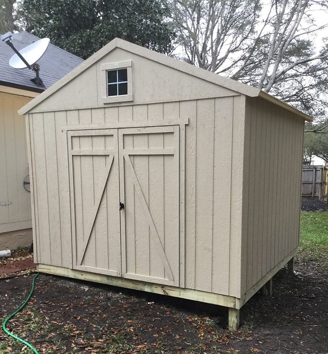 New space to store belongings, organize tools.