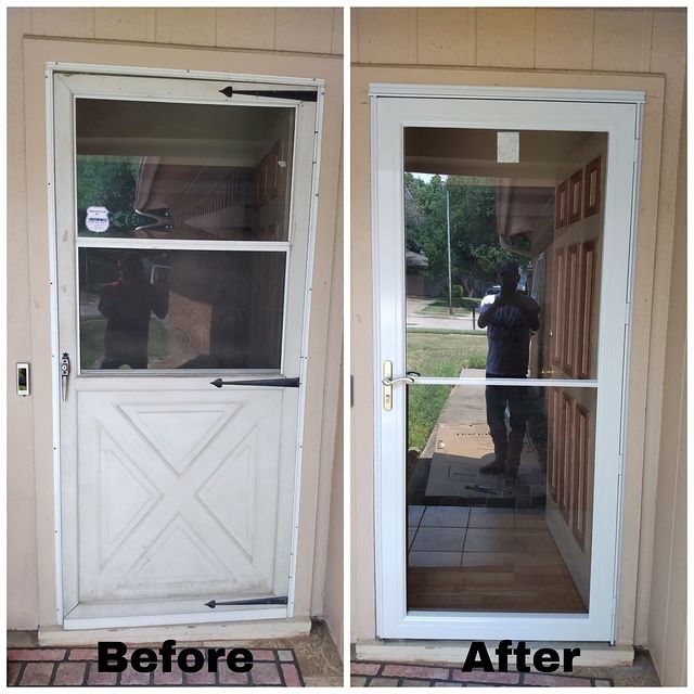 storm door replacement