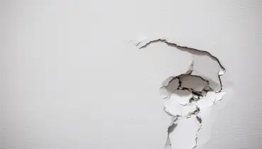 Hole in a wall in residential home in Upper Fairfield County