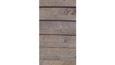 Brown rough, sawn lumber