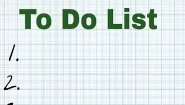 Fall To Do List