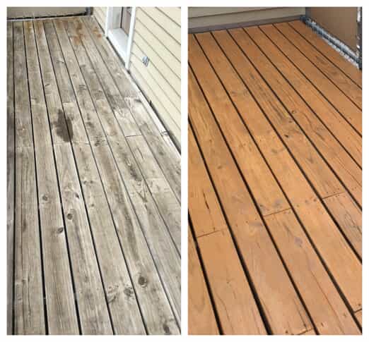 Mr Handyman of Dallas Deck Refinish.