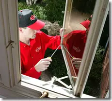 Home Window Repair Mr. Handyman Technician.