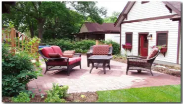 Outdoor patio.