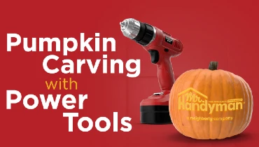 Pumpkin Carving with Power Tools.