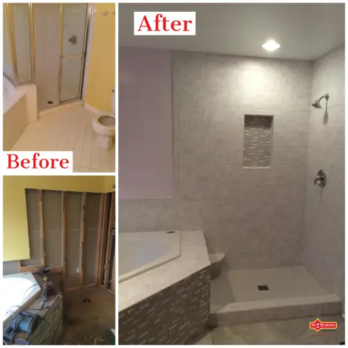 bathroom remodel