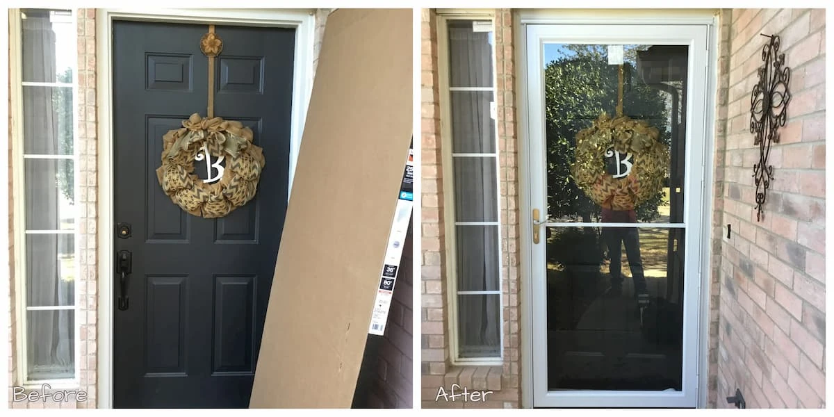 Denison front door installation