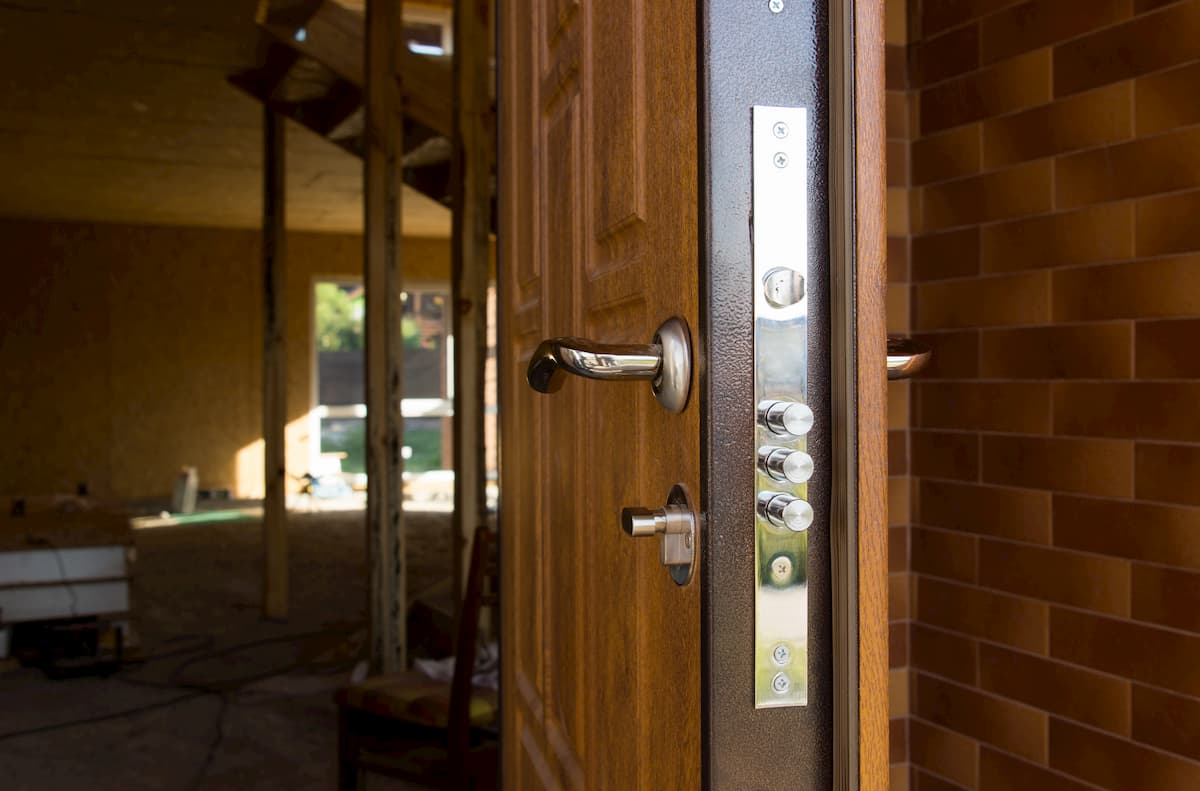 Mr. Handyman Anna front door installation.