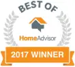 Best of Home Advisor 2017 winner badge.