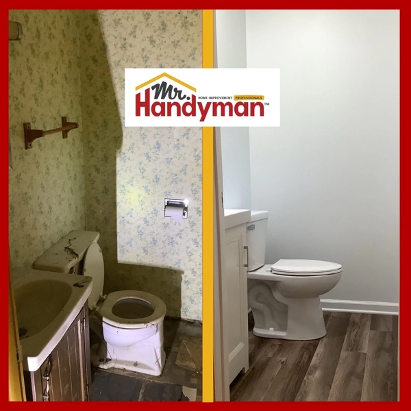 Experienced bathroom remodeling in Hinsdale, IL by Mr. Handyman of Wheaton-Hinsdale.