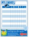 boys chore chart blank