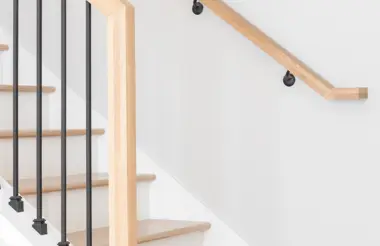 Handrail installation 7