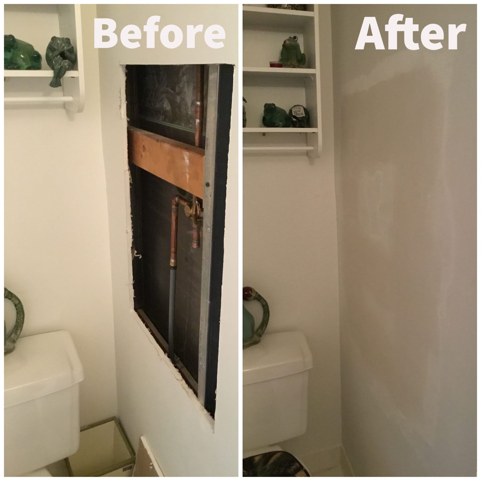 Expert Drywall before and after