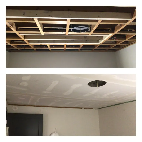 Ceiling drywall repair in Warrenville, IL by the pros at Mr. Handyman.