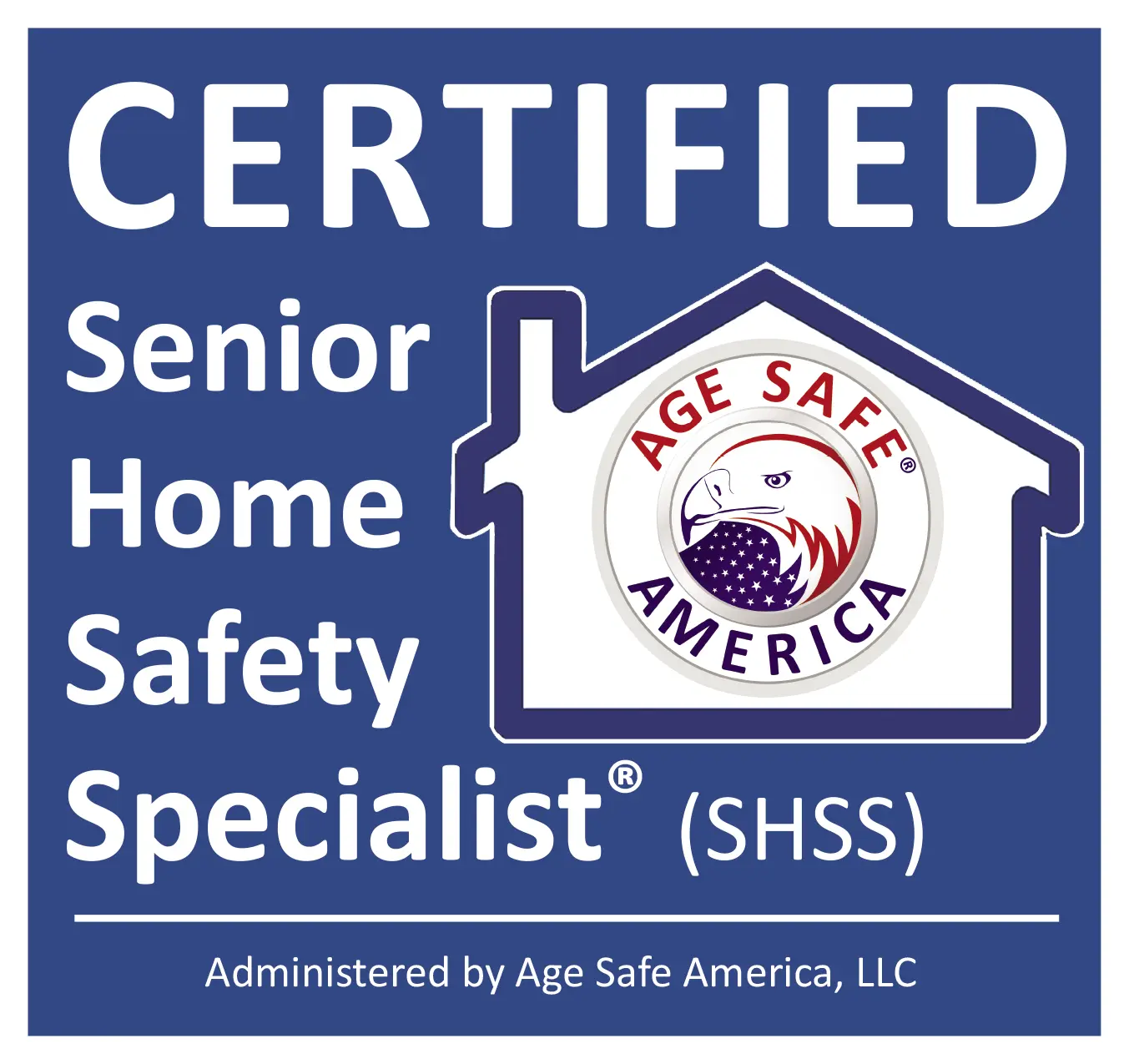 Certified Senior Home Safety Specialist Badge.