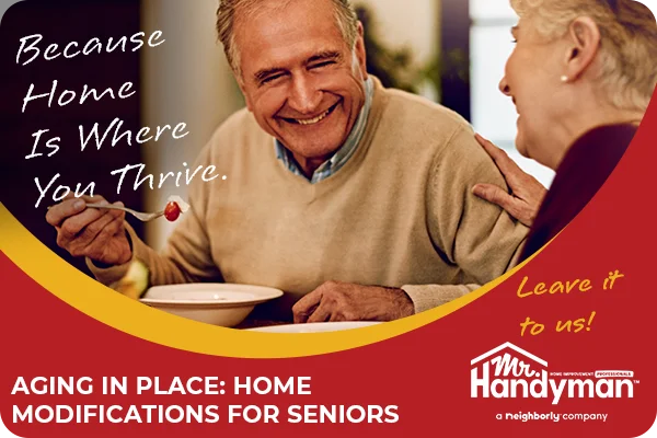 A smiling senior couple enjoying a relaxed meal together. 