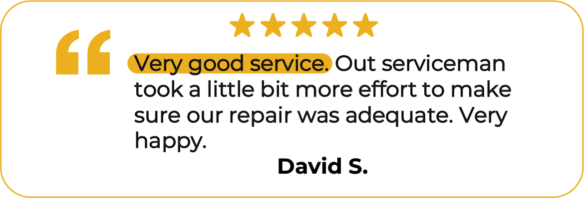 Testimonial from a Mr. Handyman of Mooresville customer satisfied with our service and efforts.