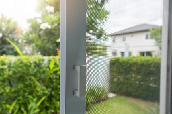 New patio screen door.